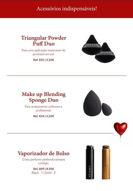 Artigos de Beleza para o dia de São Valentim