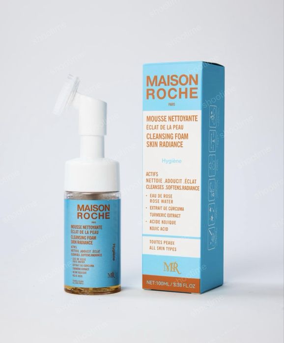 Mousse de limpeza facial