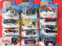 Miniaturas Hot Wheels Variados para colecionadores.