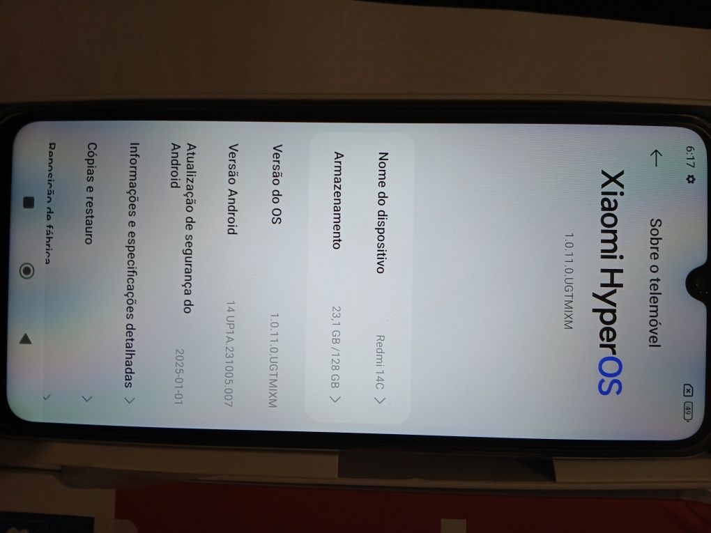 Redmi 14C - 8GB+128GB - Azul