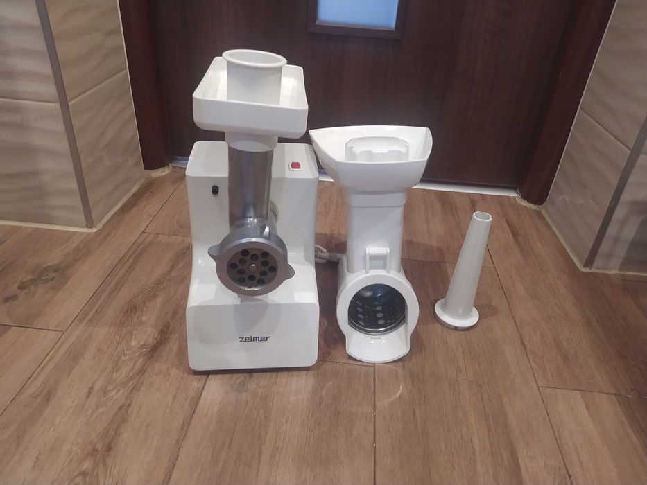 Maszynka elektryczna Zelmer + szatkownica do warzyw. REZERWACJA.