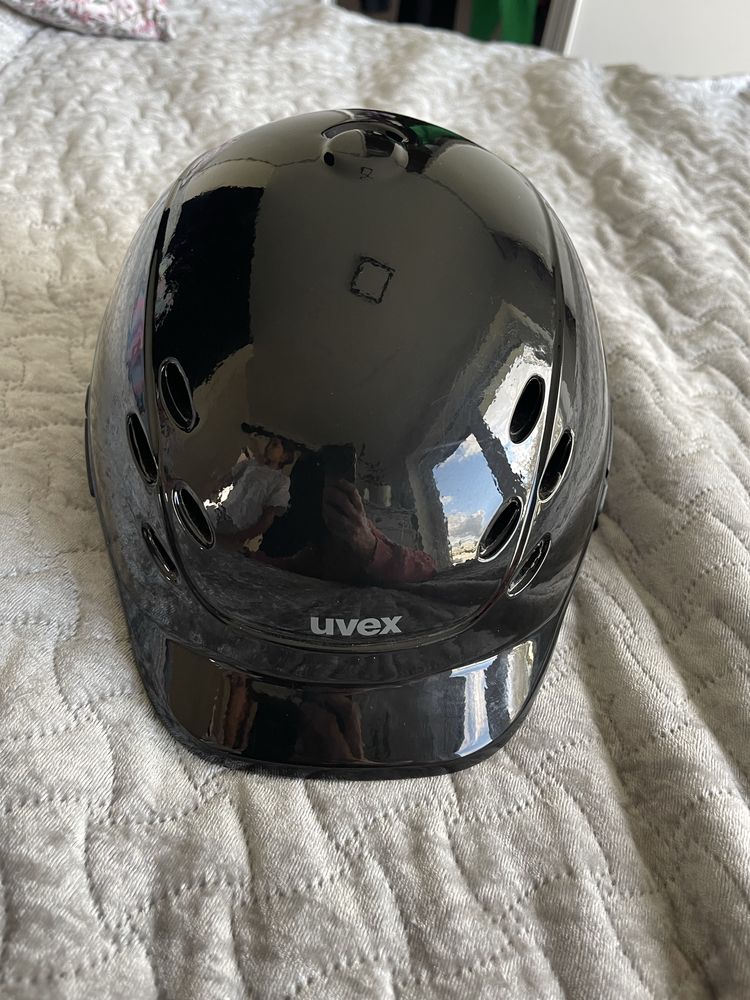 Kask jezdziecki uvex 49-54 raz zalozony