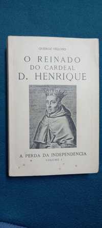 Livro antigo - O Reinado do Cardeal D. Henrique -1946