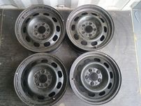 Stalowe felgi BMW 16 cali 5x120 czujniki ciśnienia et31 7J Komplet