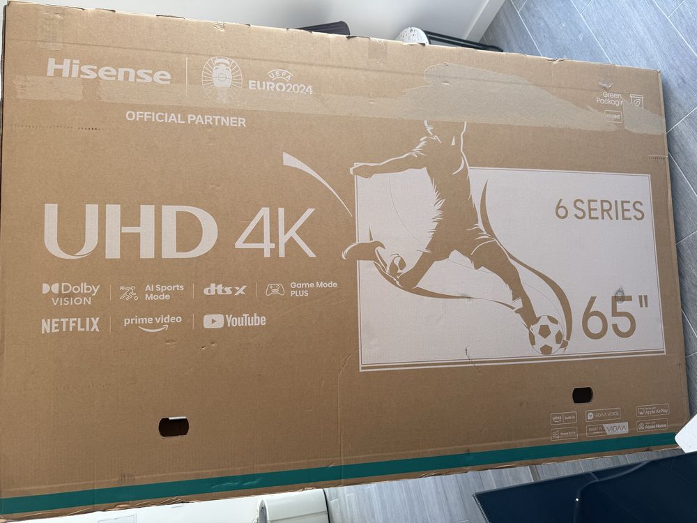 Smart TV 65 polegadas Hisense com garantia