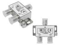Rozgałęźnik Spliter Telewizyjny 2-WAY SPLITTER