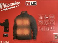 Kurtka ogrzewana Milwaukee M12 HJBL5-0 czarna M