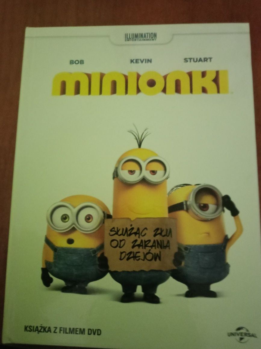 minionki film+książka