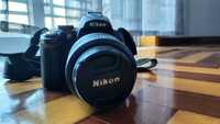Nikon D5000 + Objectiva