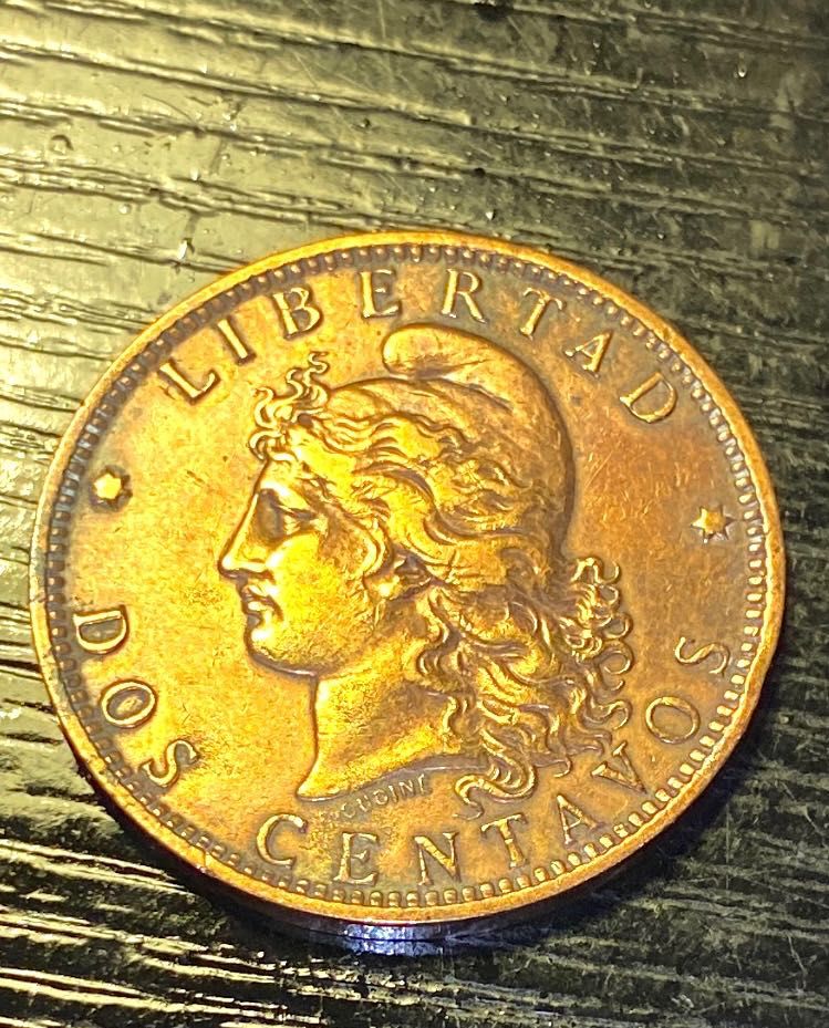Moeda Argentina 1855