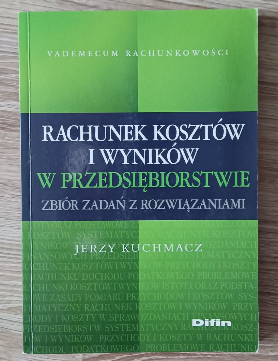 rachunek kosztów i wyników w przedsiębiorstwie Kuchmacz