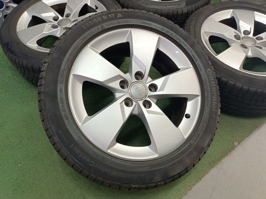 Koła 17" felgi 5x112 opony 225/50/17 Audi TT A6 C6 A4 B7 B6 Wysyłka