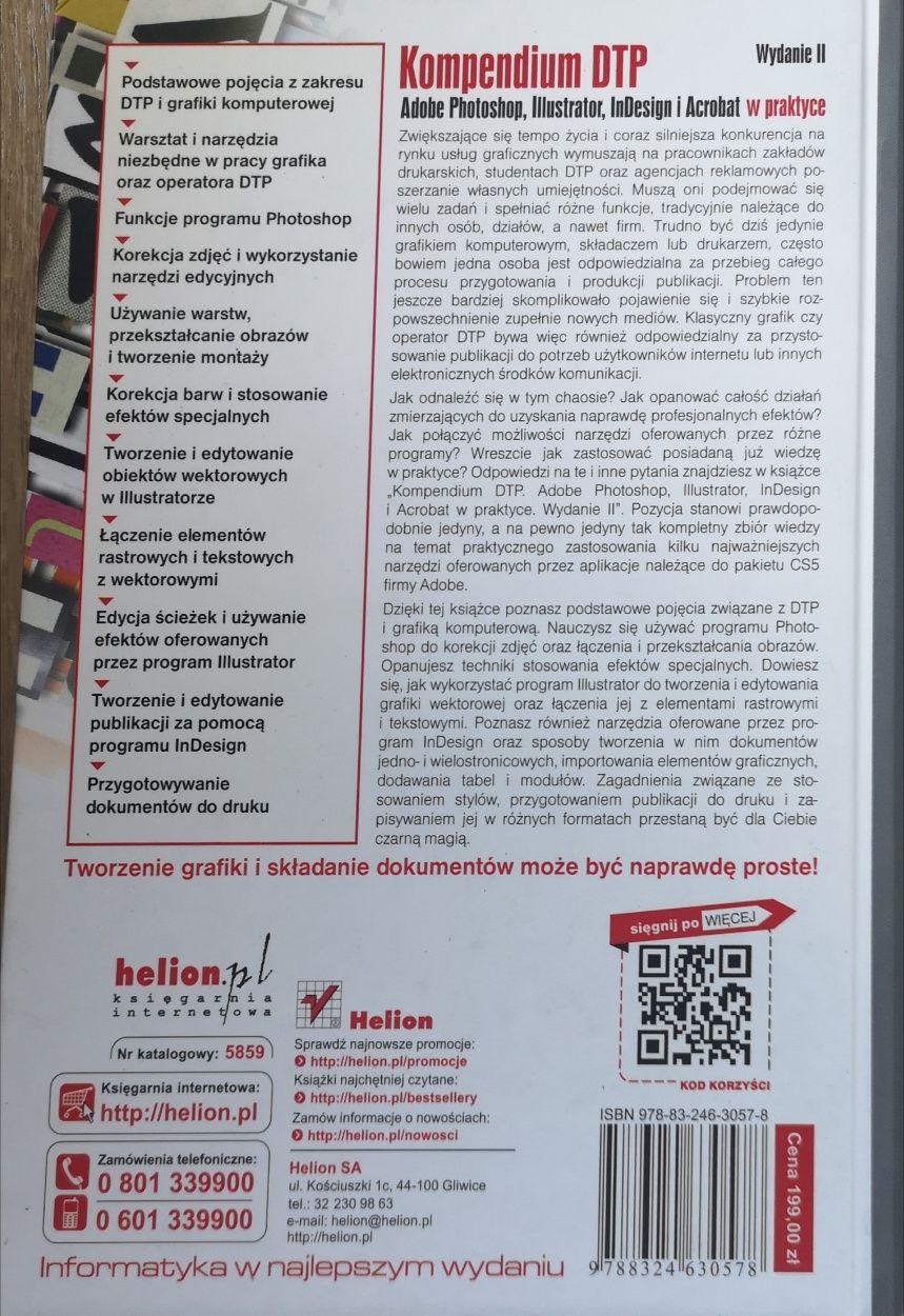 Kompendium DTP Adobe Photoshop, Illustrator, InDesign i Acrobat wyd. 2