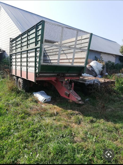 Przyczepa objętościowa t088 do kukurydzy