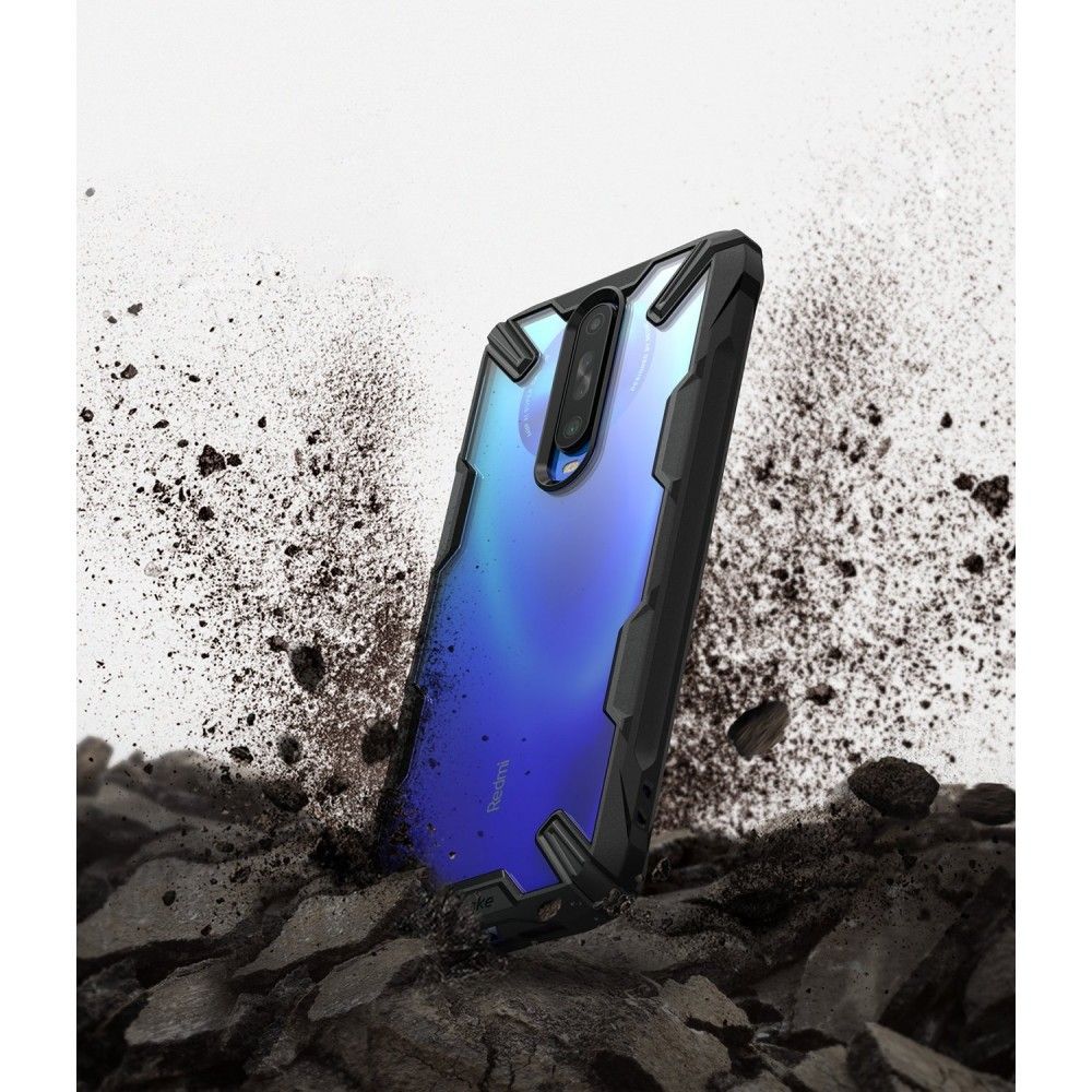 Etui Rearth Ringke do Xiaomi Redmi K30 / Poco X2 Fusion-X Black