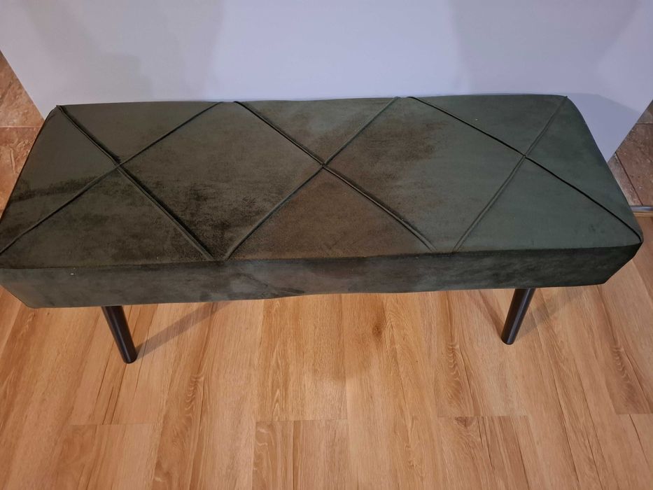 Siedzisko ławka zielona 100cm