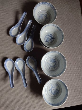 Chińska porcelana - zestaw na 6 os