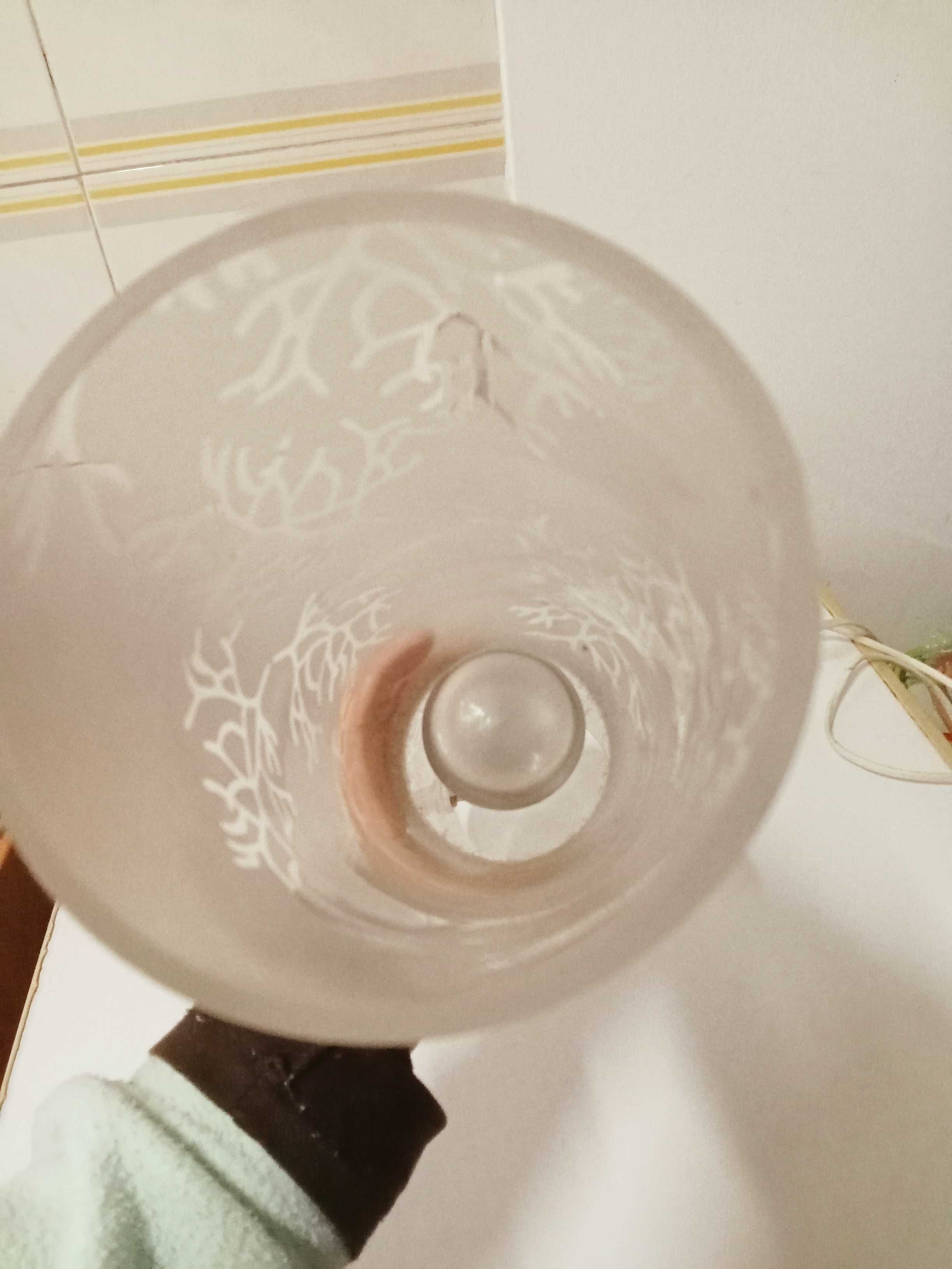 Candeeiro de mesa em vidro IKEA