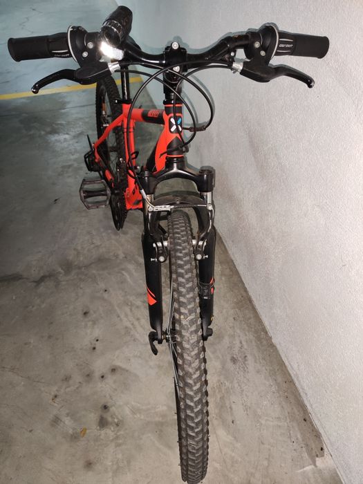 Bicicleta BTT Rockrider 500 — Roda 24″, Como nova + extras