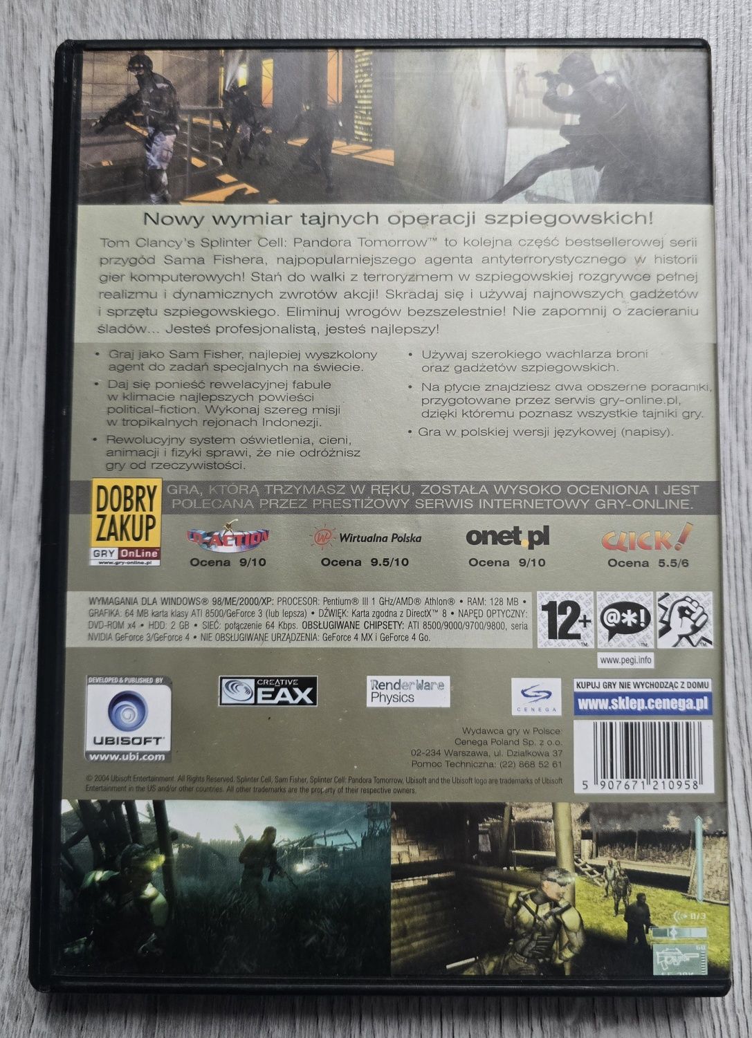 Gra komputerowa Splinter Cell część druga