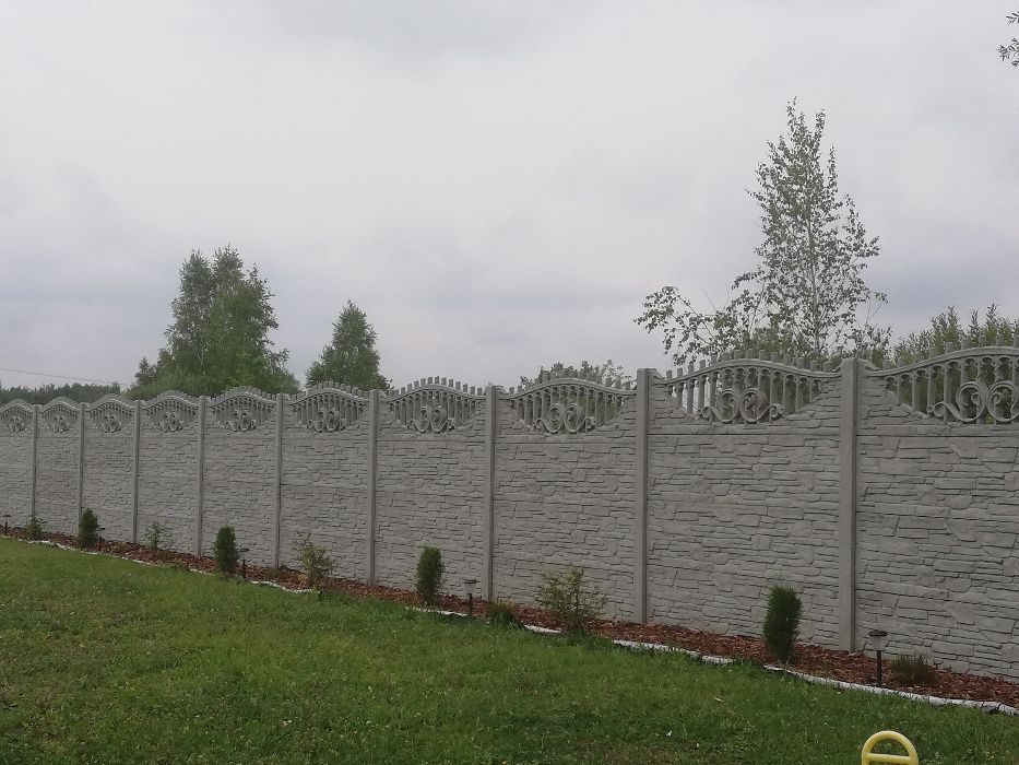 Ogrodzenia Betonowe Sprzedaz, Transport, Montaż