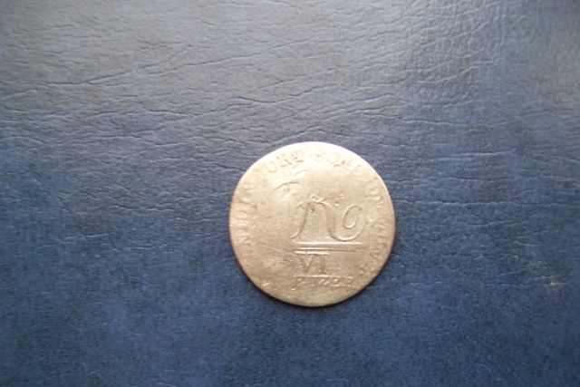 Stare monety 6 Kreuzer Wirtembergia Srebro Niemcy