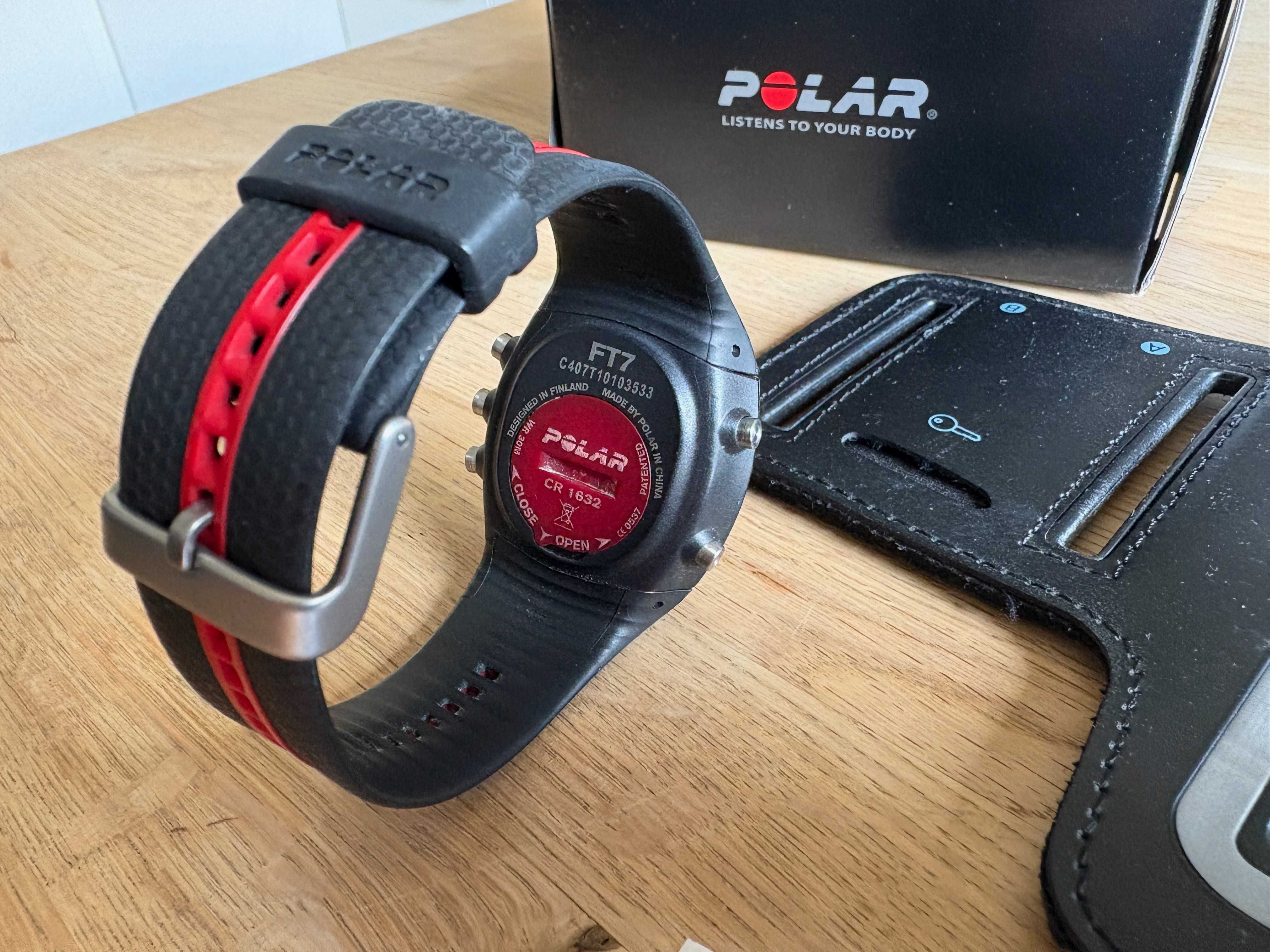 Zegarek Polar FT7 + pulsometr Polar Wearlink z paskiem na klatkę piers
