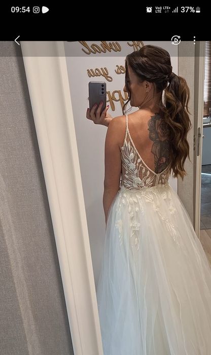 Suknia ślubna ivory rozmiar 38