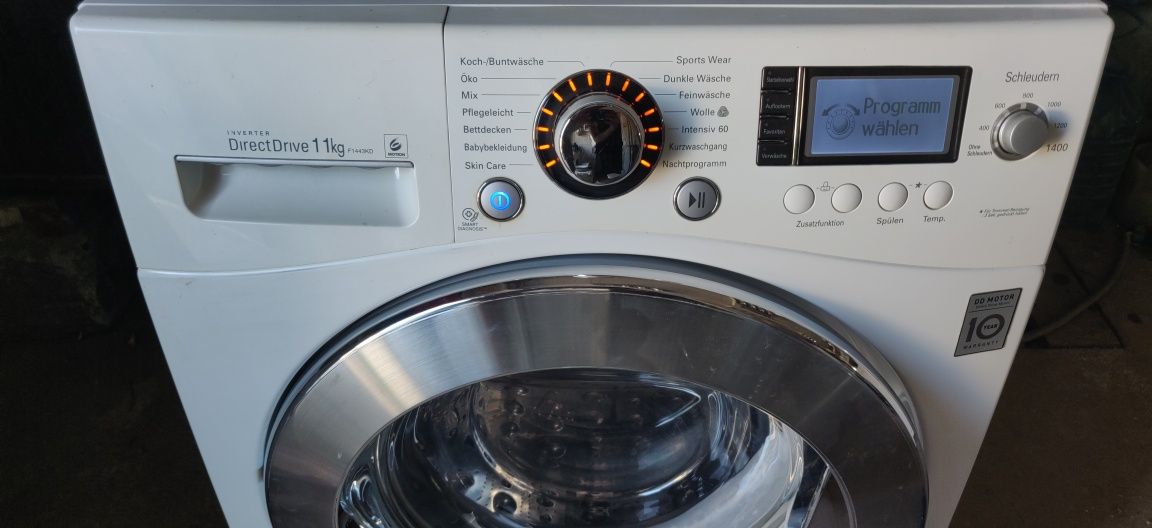 Стиральная машина lg 11 kg из германии
