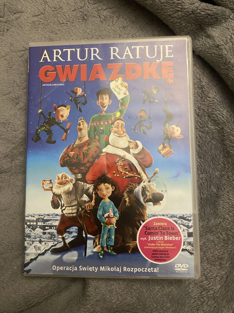 „Artur ratuje gwiazdkę” płyta DVD