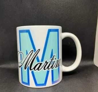 caneca com personalização incluída