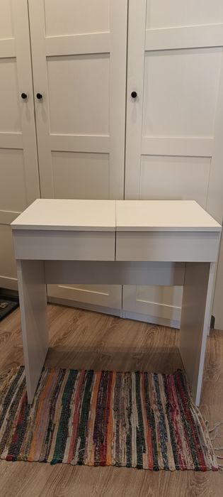 Toaletka Ikea, Brimnes, biurko, stolik, konsola
