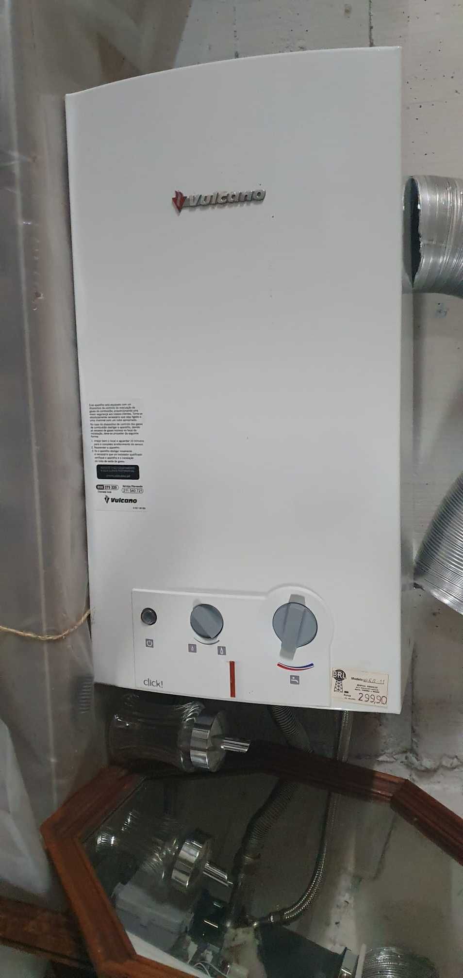 Esquentador VULCANO WR11-2 B 23  11Lts Gás Butano – COMO NOVO