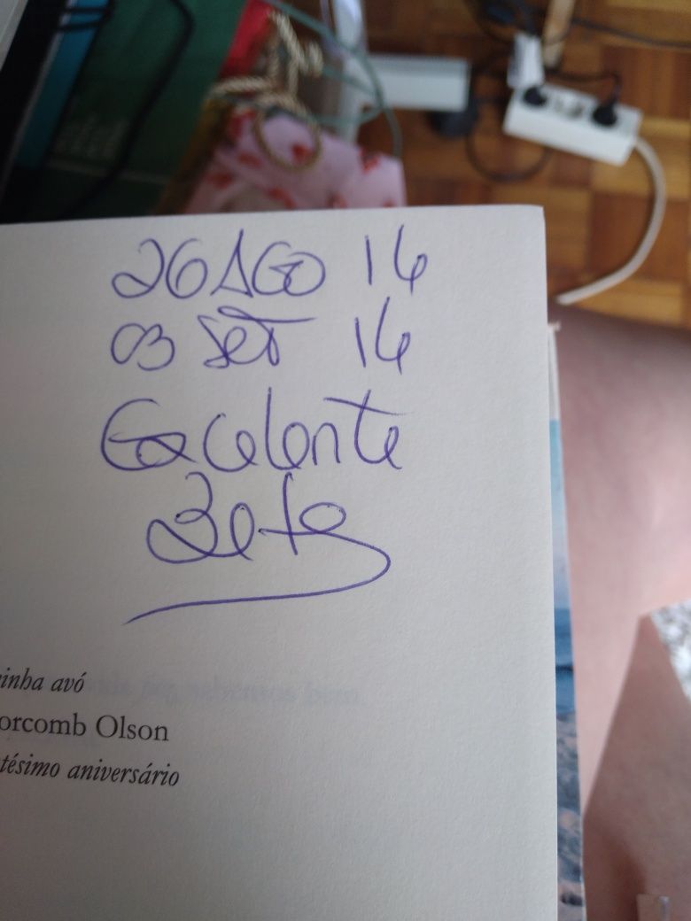 Livro " A marca de todas as coisas"