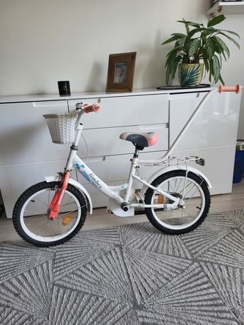 Rower dla dziewczynki,  biały rower, 20 cali