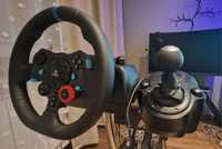 Logitech g29 + shifter + stojak | Zakup 23.02.24r