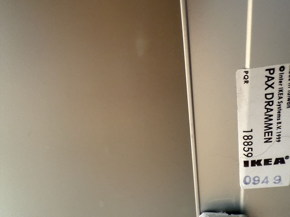 Drzwi szklane Drammen to szafy pax 236 cm ikea