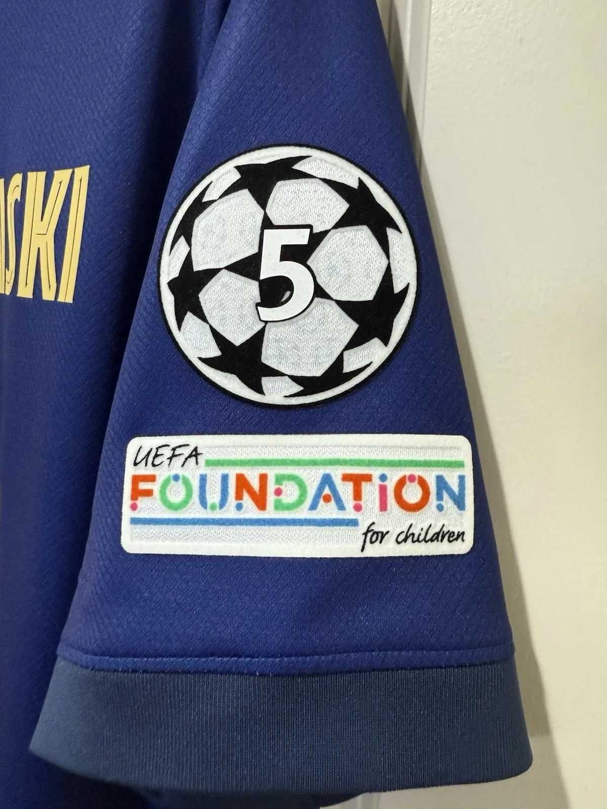 Oddychający/Wchłaniaćpot/Koszulka Barcelona'Lewandowskiego_r.XL