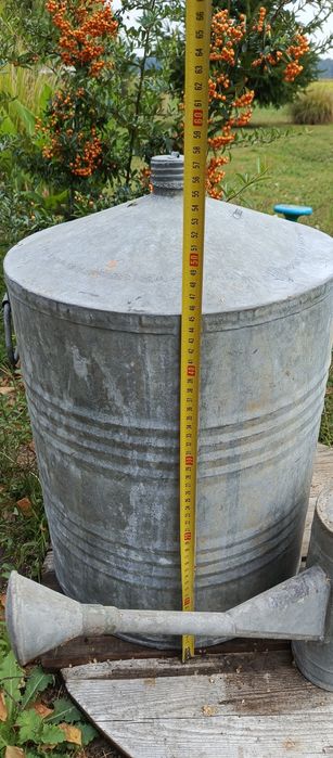 Ocynkowane stare elementy do ogrodu i nie tylko