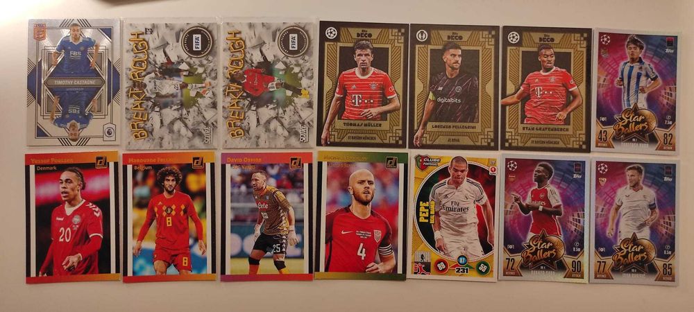 Cards/cartas de futebol