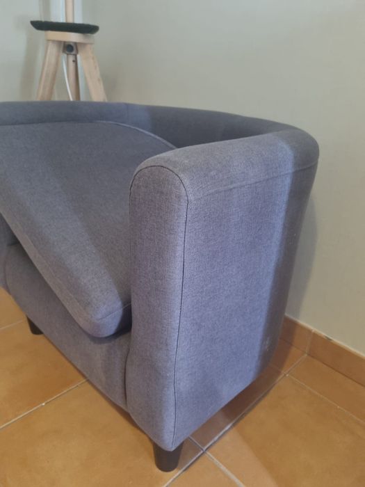 Vendo cadeirão cinzento