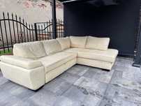 Narożnik Etap Sofa skóra naturalna 240cm x 190cm prawostronny