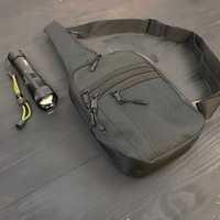 Тактична сумка з кобурою + професійний ліхтар POLICE BL-X71-P50