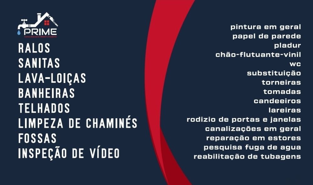 Desentupimento e Canalizações