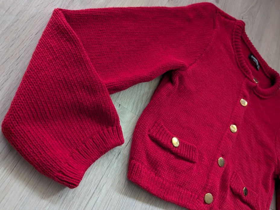 Sweter krótki Stradivarius rozm.S/M+ spódnica Zara