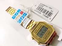 Zegarek Casio Retro złoty A168WG-9EF nowy