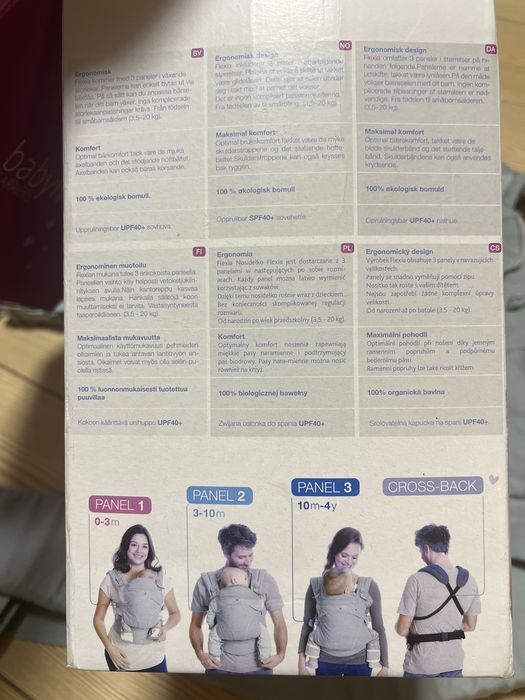 Ергорюкзак від народження до 20 кг