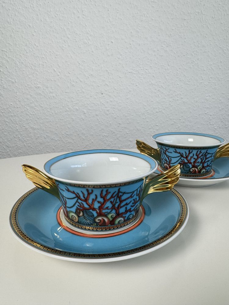 Bulionówka Ze spodkiem Rosenthal Versace Medusa
