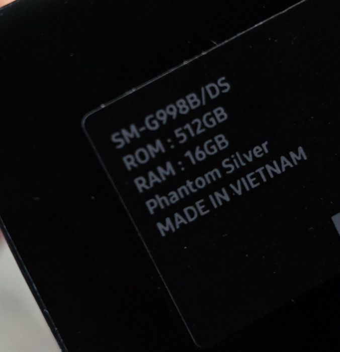 Samsung s21 ultra 16GB 512 GB srebrny stan bardzo dobry