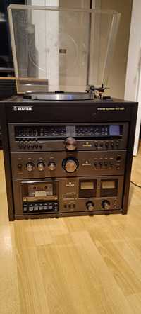 Wieża z gramofonem - Silver Stereo System 100